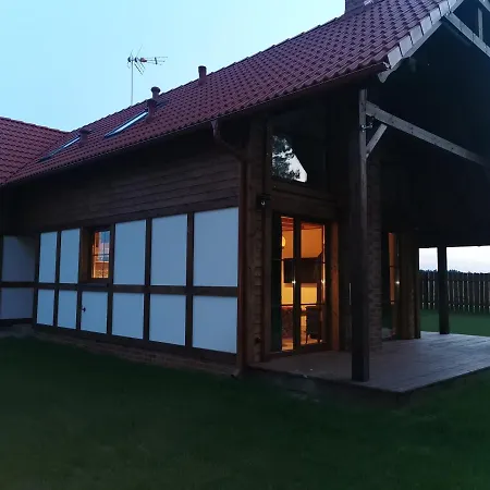 Kaszuby W Ostoja Bukowo - U Malgoski Domek 6 Z Widokiem Na Las I Internetem Tatil Evi