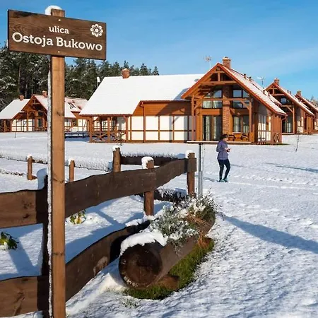 Tatil Evi Kaszuby W Ostoja Bukowo - U Malgoski Domek 6 Z Widokiem Na Las I Internetem