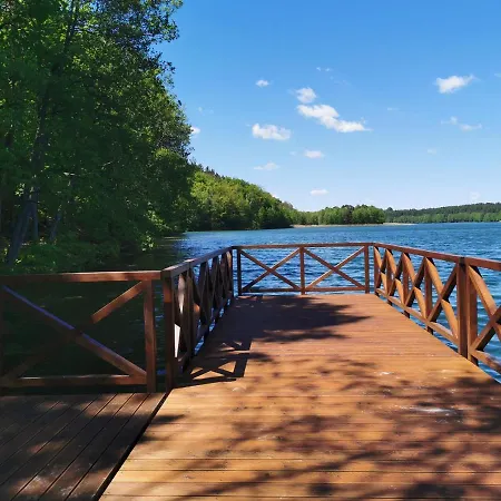 Kaszuby W Ostoja Bukowo - U Malgoski Domek 6 Z Widokiem Na Las I Internetem Tatil Evi Borowy Mlyn