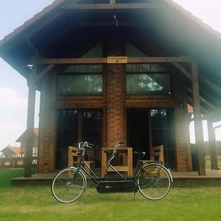 Kaszuby W Ostoja Bukowo - U Malgoski Domek 6 Z Widokiem Na Las I Internetem Tatil Evi