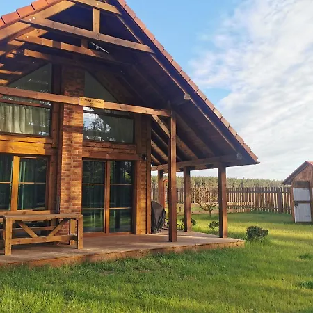 Kaszuby W Ostoja Bukowo - U Malgoski Domek 6 Z Widokiem Na Las I Internetem Tatil Evi *